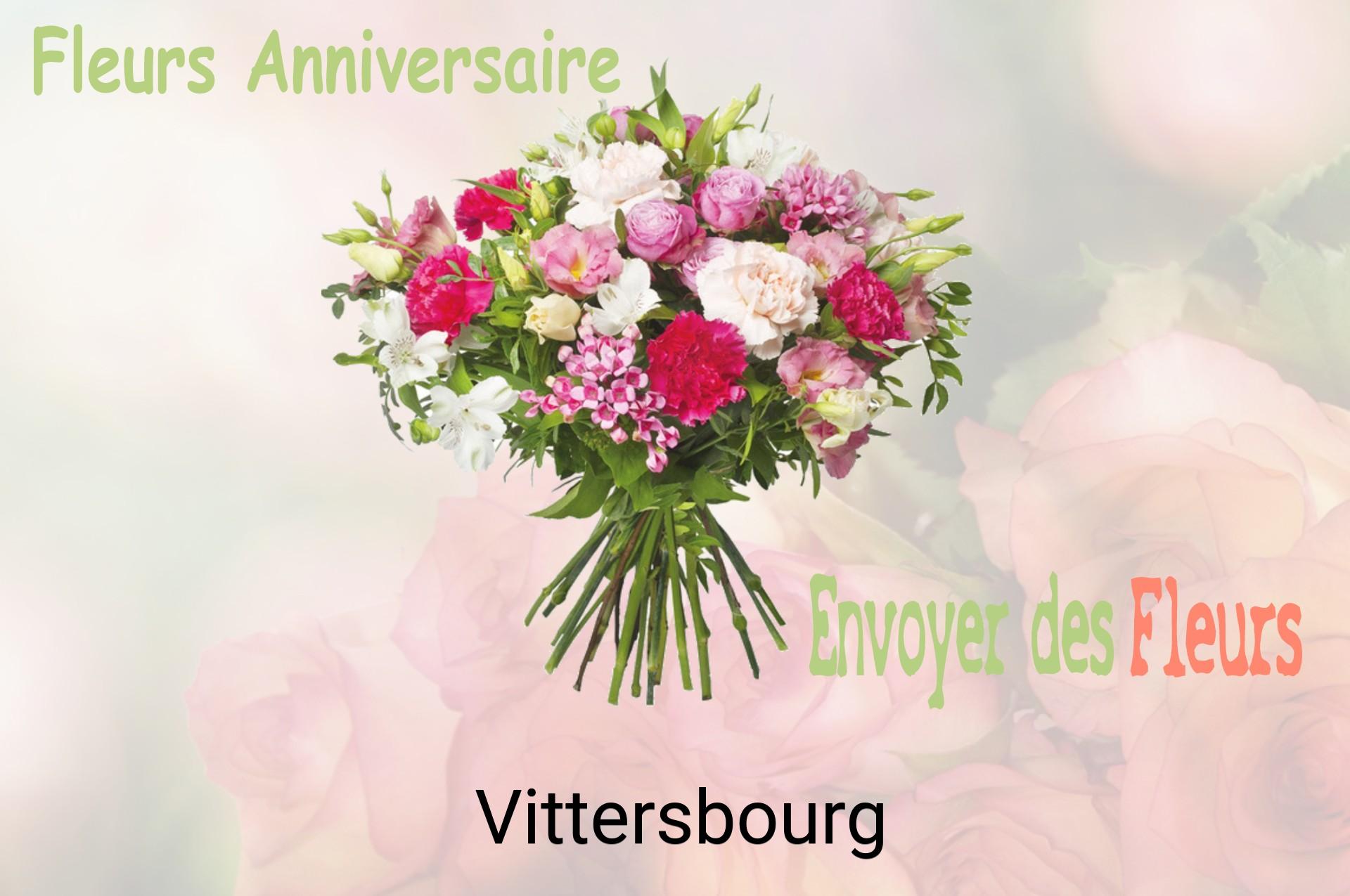 Bouquet de fleurs d’anniversaire livré à Vittersbourg